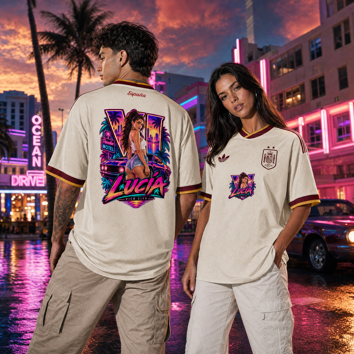CAMISETA ESPAÑA GTA6