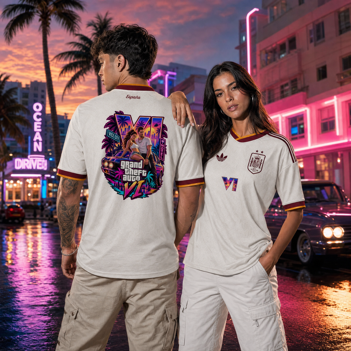 CAMISETA ESPAÑA GTA6